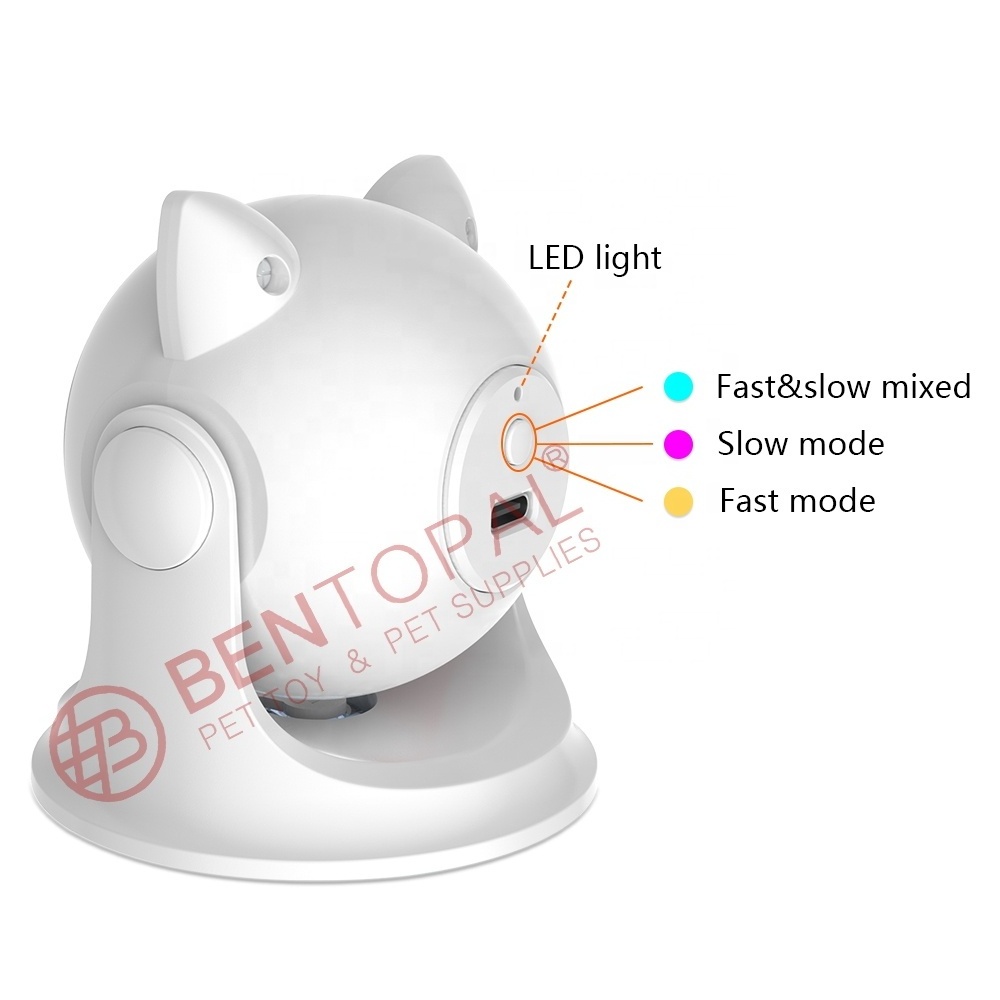 Interactive Cat Laser Toy  Pet Laser Pointer for Cats Automatic Rotating Catch Training Cat toy