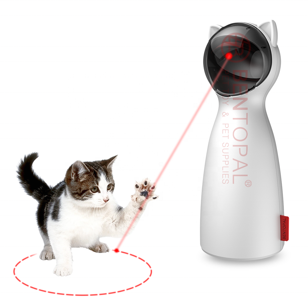 2020 hot selling 4 AA batteries or USB power supplier  laser light  teaser electric cat toys