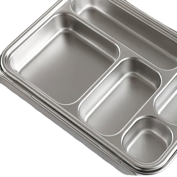 Aohea OEM/ODM 304 stainless steel single wall lunch box bento box food containers in bulk