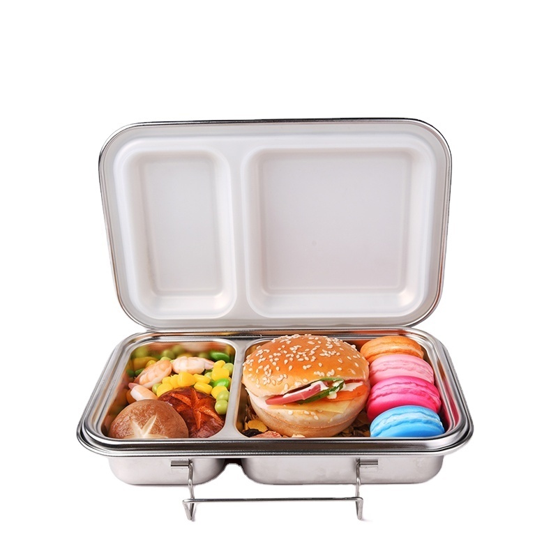 Aohea High Quality Wholesale 304 Stainless Steel food storage container Metal Bento lunch box