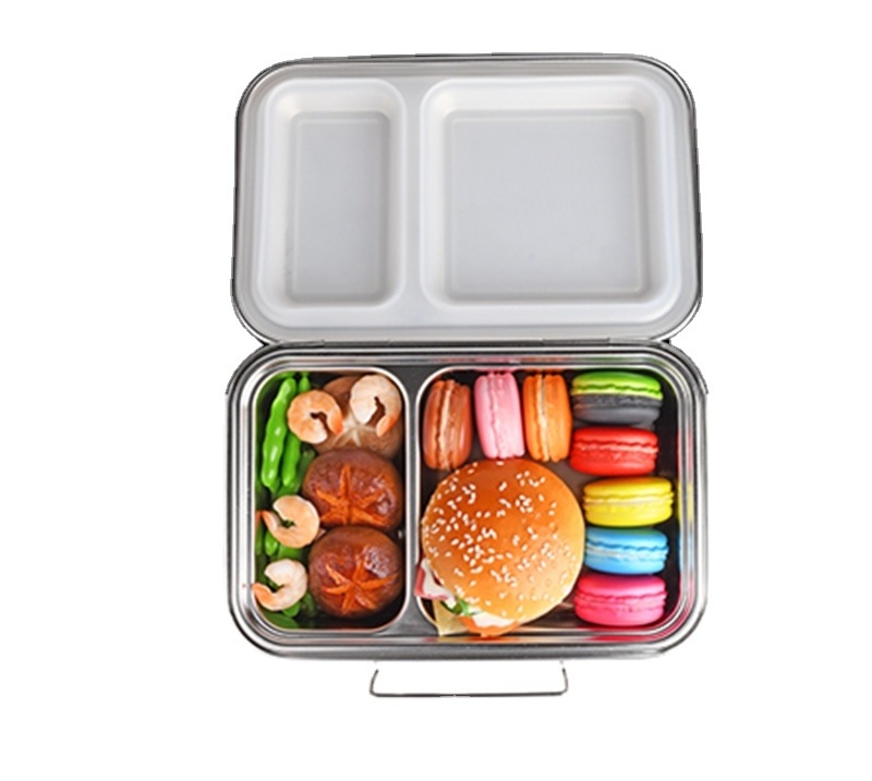 Aohea High Quality Wholesale 304 Stainless Steel food storage container Metal Bento lunch box