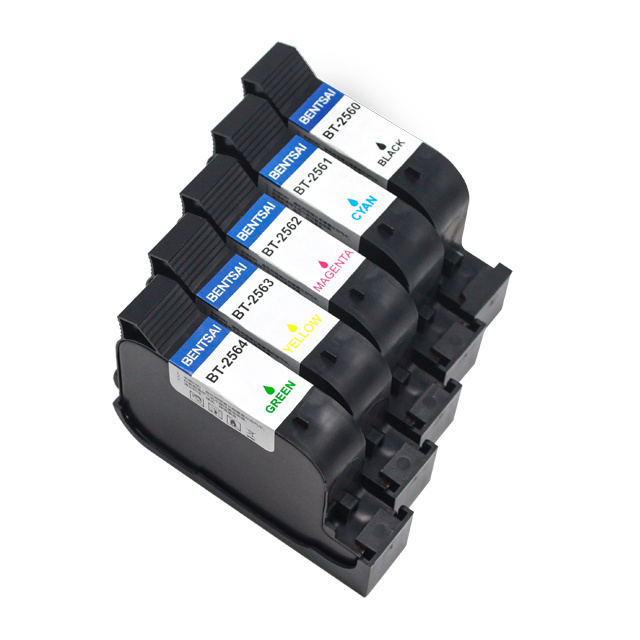 Zhuhai Bentsai 42ml  Fast Dry Handheld Ink Cartridge Replacement  (Blue, black,yellow,magenta, green,white, invisible)