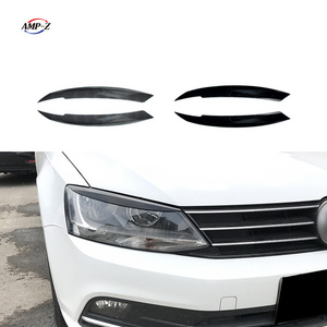 Body Kits for Volkswagen For VW Jetta MK6 2011-2017 Headlights Eyebrow Eyelids Stickers ABS Trim Cover Accessories Car Styling