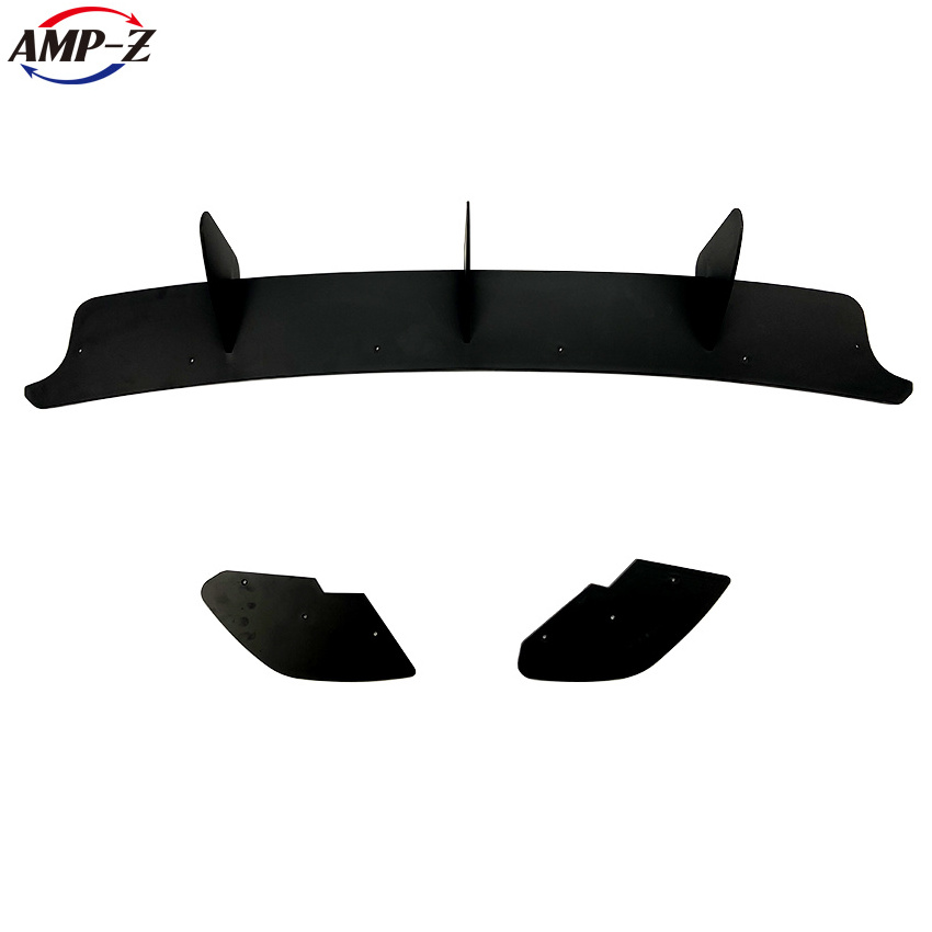 AMP-Z Golf MK6 ABS Gloss Black Rear Diffuser Splitter For VW Volkswagen Golf MK6 GTI Rear Diffuser Splitter