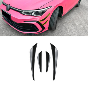 AMP-Z Hot Sale Factory Price Plastic Material golf 8 Front Bumper Flag For VW Golf 8 Standard/ GTI/ R-line/ GTD/ GTE