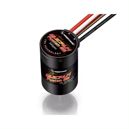 Quicrun Fusion Se 1200kv Sensored Brushless Motor Built In 40a Esc 2 In 1 Waterproof 1/10 1/8 Rc Car Monster Truck Hobbywing