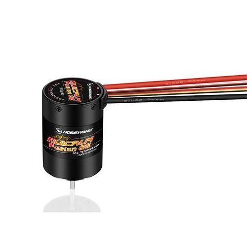 Quicrun Fusion Se 1200kv Sensored Brushless Motor Built In 40a Esc 2 In 1 Waterproof 1/10 1/8 Rc Car Monster Truck Hobbywing