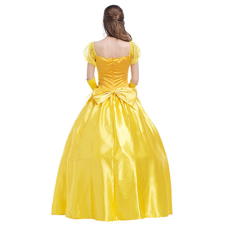 Women Halloween Beauty and the Beast costume Adult Role-play Princess Dress for Halloween Holiday Clothing