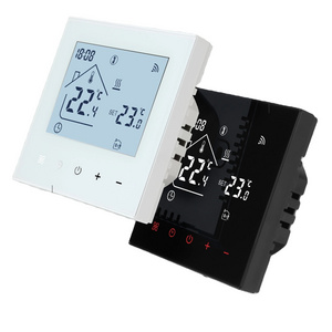 16A Current Load High Quality Smart WiFi Thermostat in Low Voltage Electronic Heating Temperature Wired Thermostat