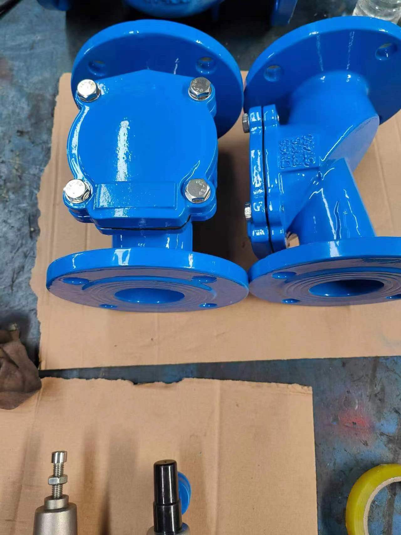 PN16 Flange ends Soft Seat Resilient seated flapper rubber check valve non return rubber flap check valve