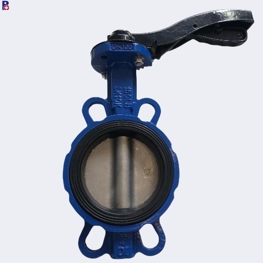 valve factory American market European market good price ductile iron body handle lever wafer butterfly valve