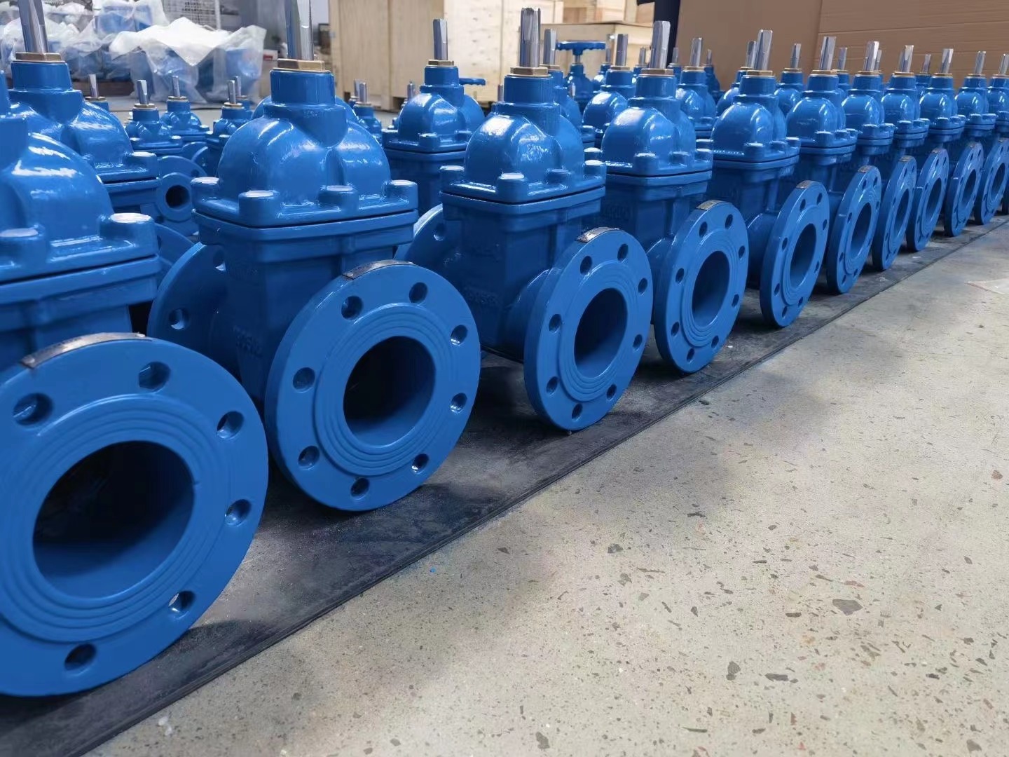 Valve factory Cheapest price High quality DIN 3352 F4 Resilient seat 3 inch gate valves with mounting plate sluice gate valve.