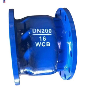 factory manufacture pn10/16 QT450 body  Silent Check Valve flange type check valve