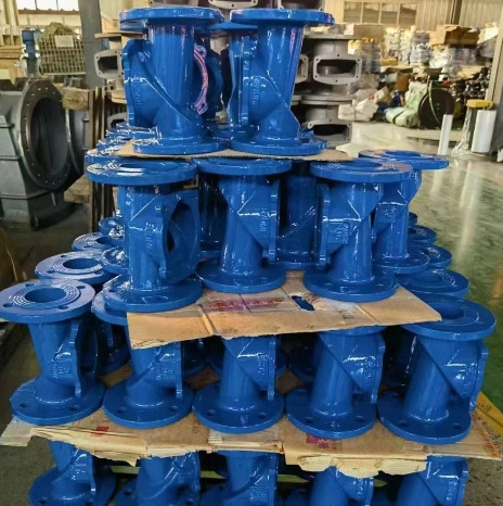 hot selling Ductile iron PN16 DN200 horizontal double flange rubber disc flap check valve