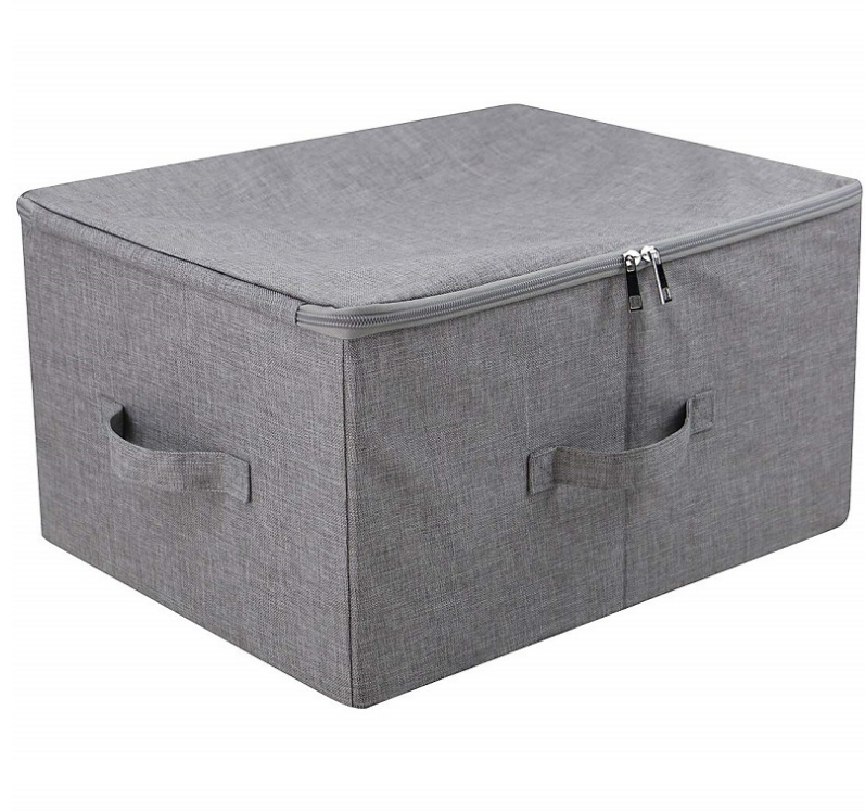 Collapsible Fabric Clothes Storage Boxes Large Closet Storage Box with Lid