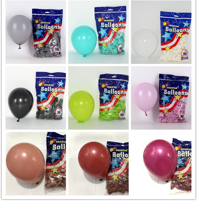 Latex Balloons  5Inch 10inch 12inch Matte solid color Round Shaped Balloons Factory Wholesale rubber balloon