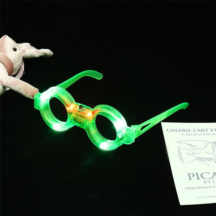 LED Glasses Glow In The Dark Party Supplies Favor for Kids Adults shutter Light Up Glasses