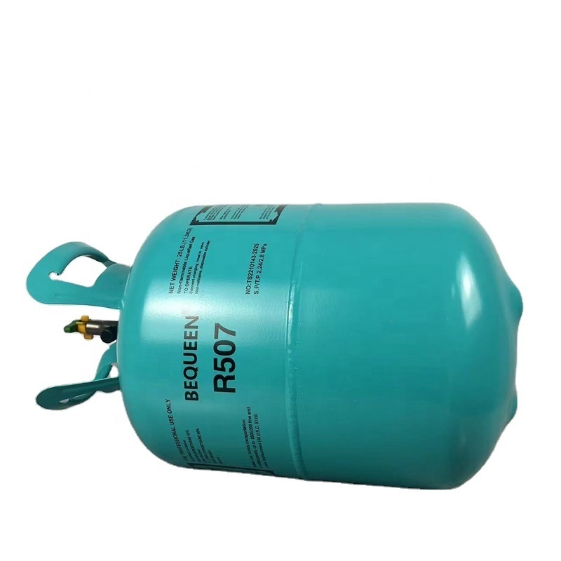 The most professional refrigerant r507 gas supplier,  high quality r507 gas for AC cooling , bulk supply,  the price is superior