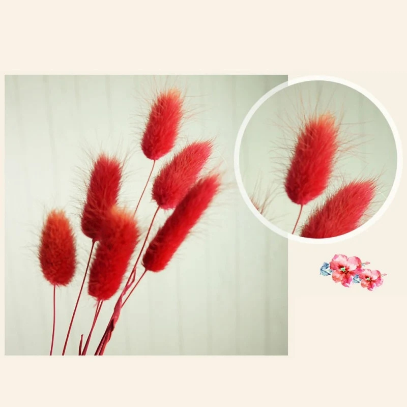 Artificial Reed Hair Pampas Grass Artificial Plant Wholesale Simulated Plants Flocking