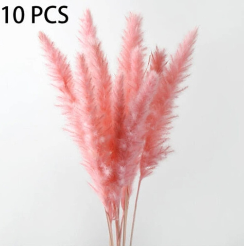 Mini Pampas Grass Artificial Plants For Living Room Simulated Plants Flocking