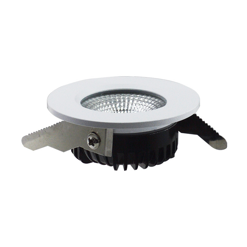 THD<11% Indoor bathroom 230V dimmable IP21 IP54 IP65 non-tiltable water-proof super ultra thin COB LED downlight