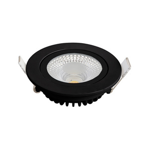 High end DALI dimmable led downlight black dim to warm 2700K slim led ceiling spot light