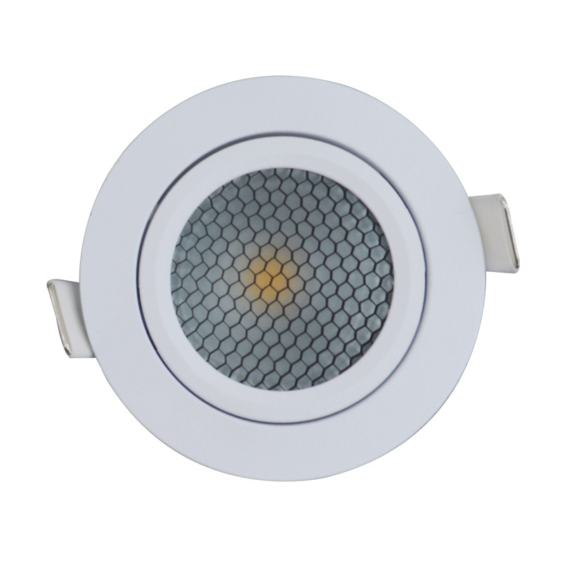 2.5 inch LED Recessed Light Fixture 5000K Daylight White Dimmable Retrofit LED Recessed Downlight