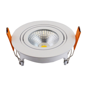 Nordic  DTW led downlight norway cob 7W 83mm cut-out IP65 China 230V led spotlight