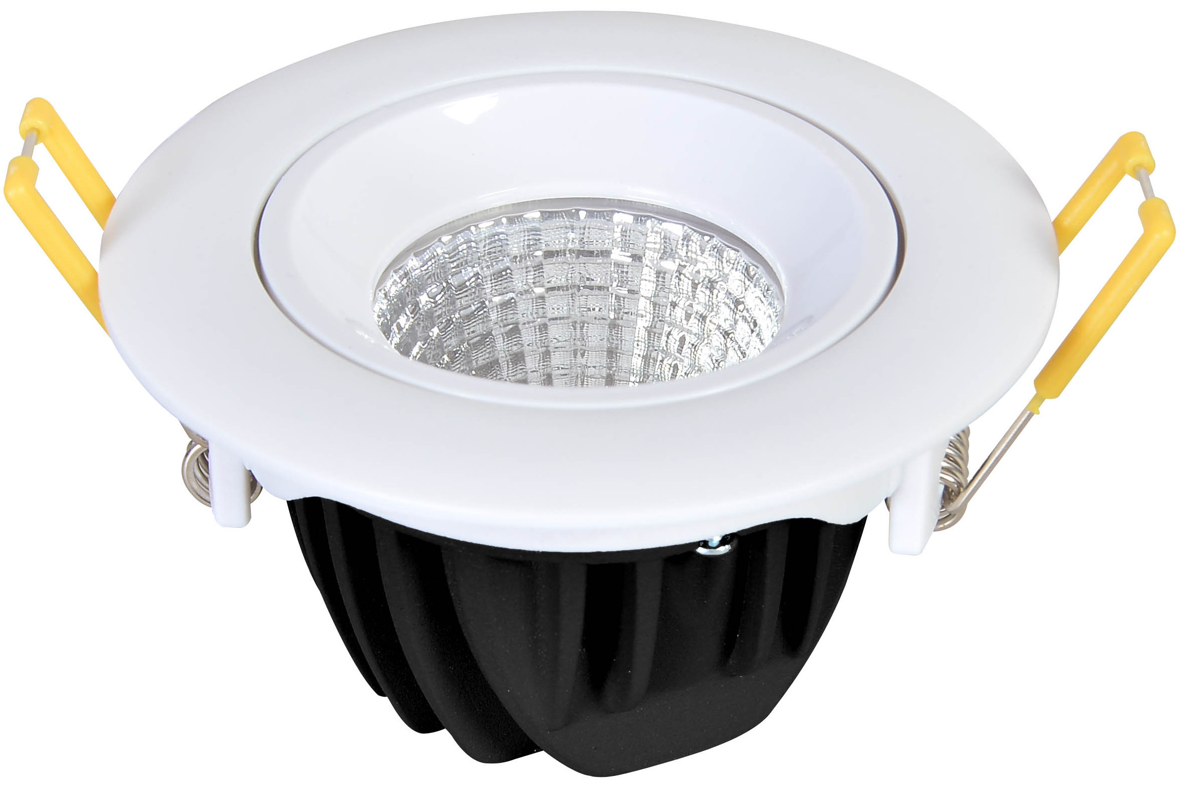 Aluminum plastic cheap price dimmable dim to warm dim 2 warm 2700K COB led spotlight