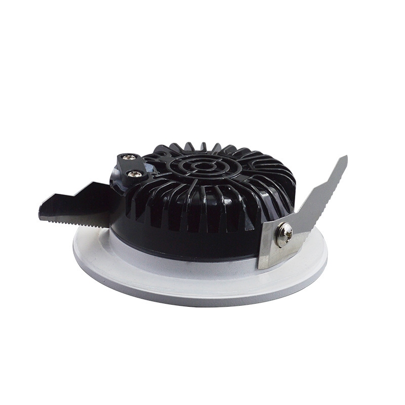 THD<11% Indoor bathroom 230V dimmable IP21 IP54 IP65 non-tiltable water-proof super ultra thin COB LED downlight