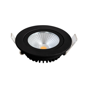 Ultra thin COB led downlight adjustable angle spotlight ceiling light aluminum downlight for indoor