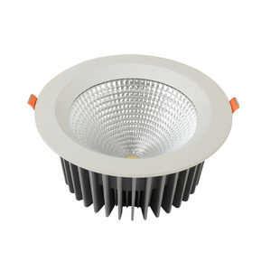 COB 50W aluminum RoHS led spot downlight led spotlight dimmable ceiling light fixtures modern for warehouse