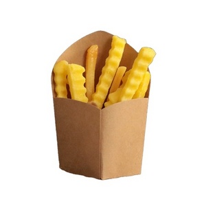 Disposable French Fries Paper Packaging Box