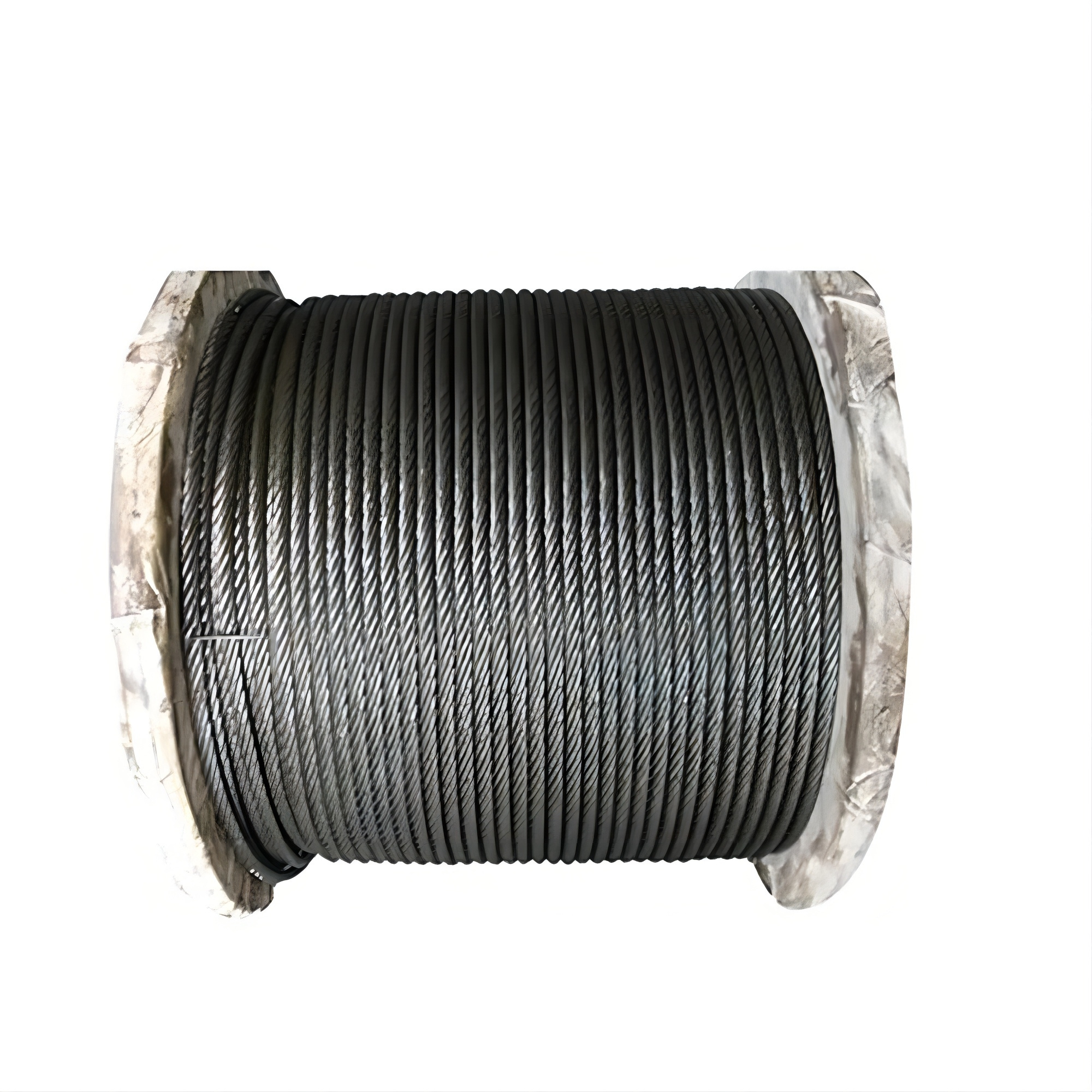 Factory direct sales, Elevator Steel Wire Rope Ungalvanized Steel Wire Rope 8X19s+FC 12mm