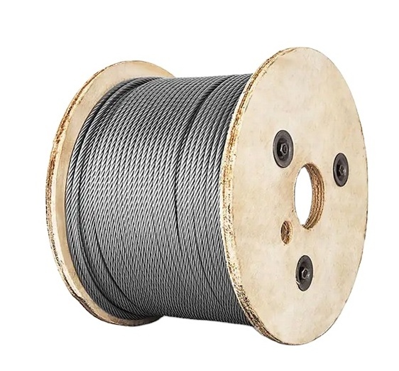 Factory direct sales 8mm 10mm 12mm Flexible Steel Wire Rope Cable Stainless Steel Wire Rope