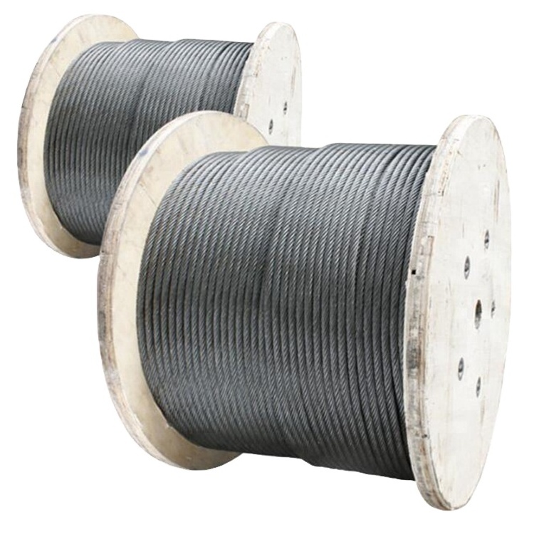 Factory direct sales 8mm 10mm 12mm Flexible Steel Wire Rope Cable Stainless Steel Wire Rope