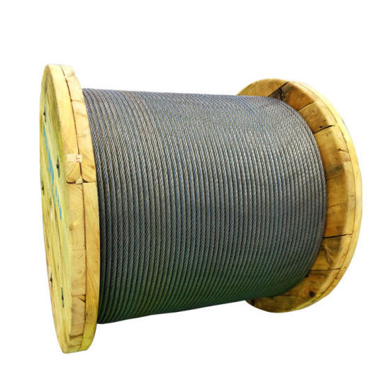 Factory direct sales, Elevator Steel Wire Rope Ungalvanized Steel Wire Rope 8X19s+FC 12mm