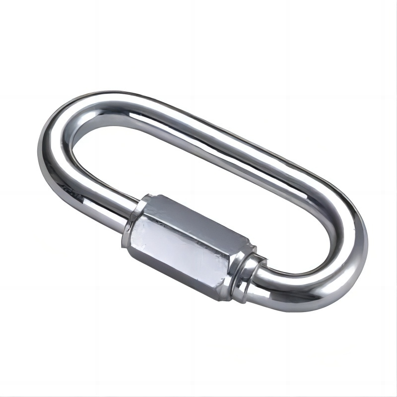 Made in China Quick Link Steel Material Wide Jaw Quick Link Hooks Rigging Hardware Chain Connector