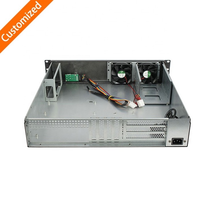 Custom 19inch Pc Computer Industrial Mini Itx Atx Nas Rack Mount 2u Server Case