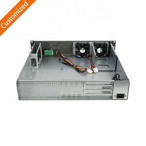 Custom 19inch Pc Computer Industrial Mini Itx Atx Nas Rack Mount 2u Server Case