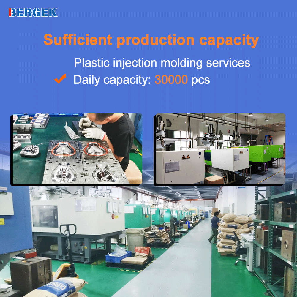 OEM custom precision CNC plastic injection molding manufacturer  nylon abs rubber injection molded service plastic parts