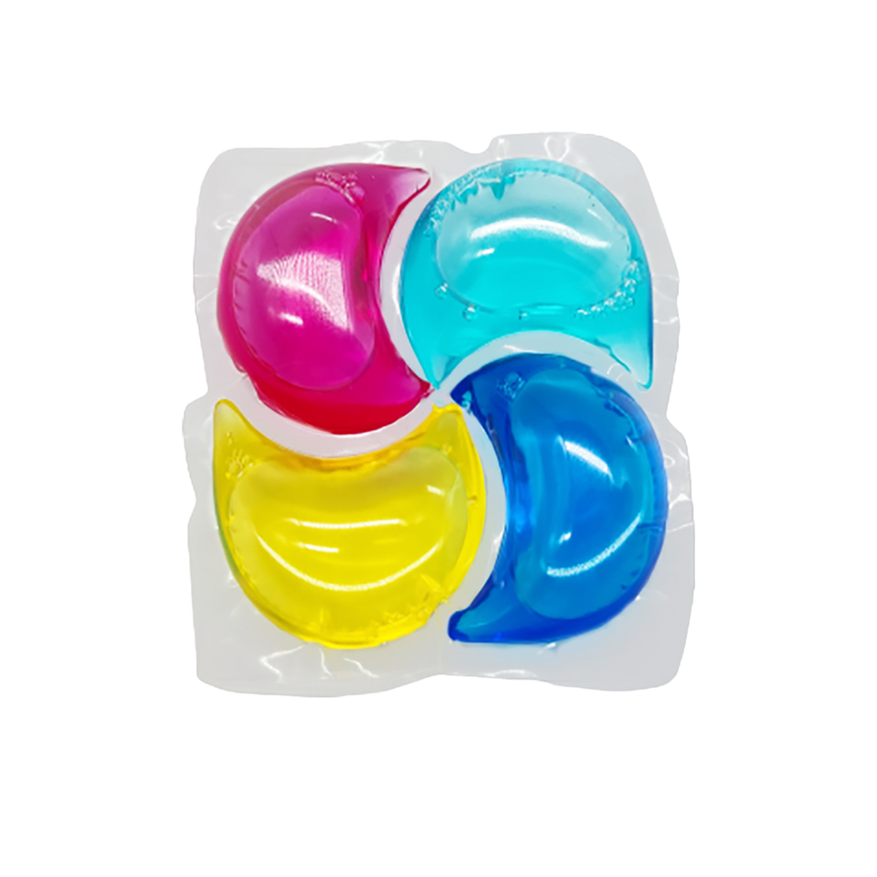 Hot Selling High-Efficiency Powder Laundry Pods Water-Soluble Liquid Cleaner Gel with Lasting Smell Sterilization