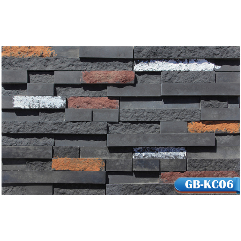 Berich GB-KC06 Factory Directly Supply fake Cheap Faux siding Panels wall decoration stone for home