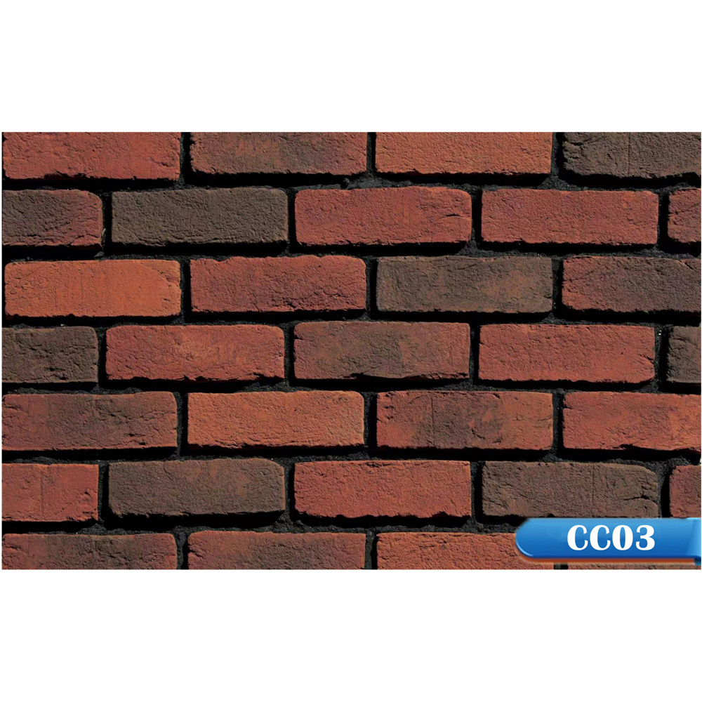 Elcorona CC01 Thin Brick Veneer exterior faux brick siding White thin Brick for sale