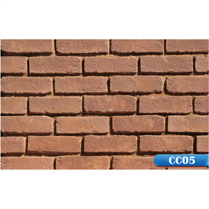 Elcorona CC05 Thin Brick Veneer Vintage Brick Facade Faux Brick Wall for sale