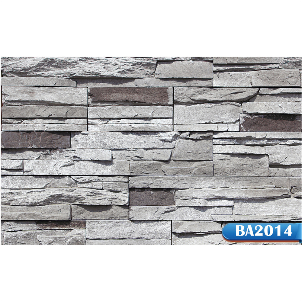 Elcorona BA2013 rustic culture stone cladding fake stone for walls