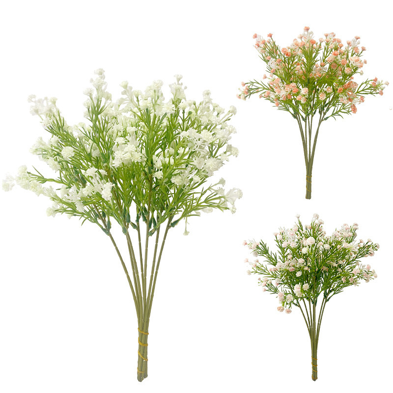 Wholesale Artificial Flower Vivid Babys breath Flower for Party Wedding Banquet Decoration