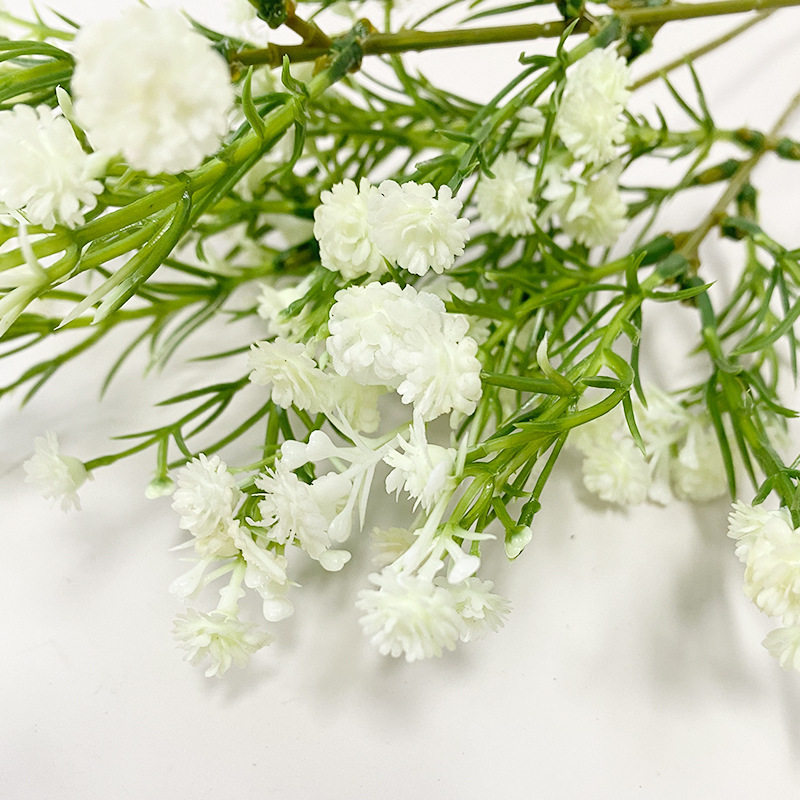 Wholesale Artificial Flower Vivid Babys breath Flower for Party Wedding Banquet Decoration