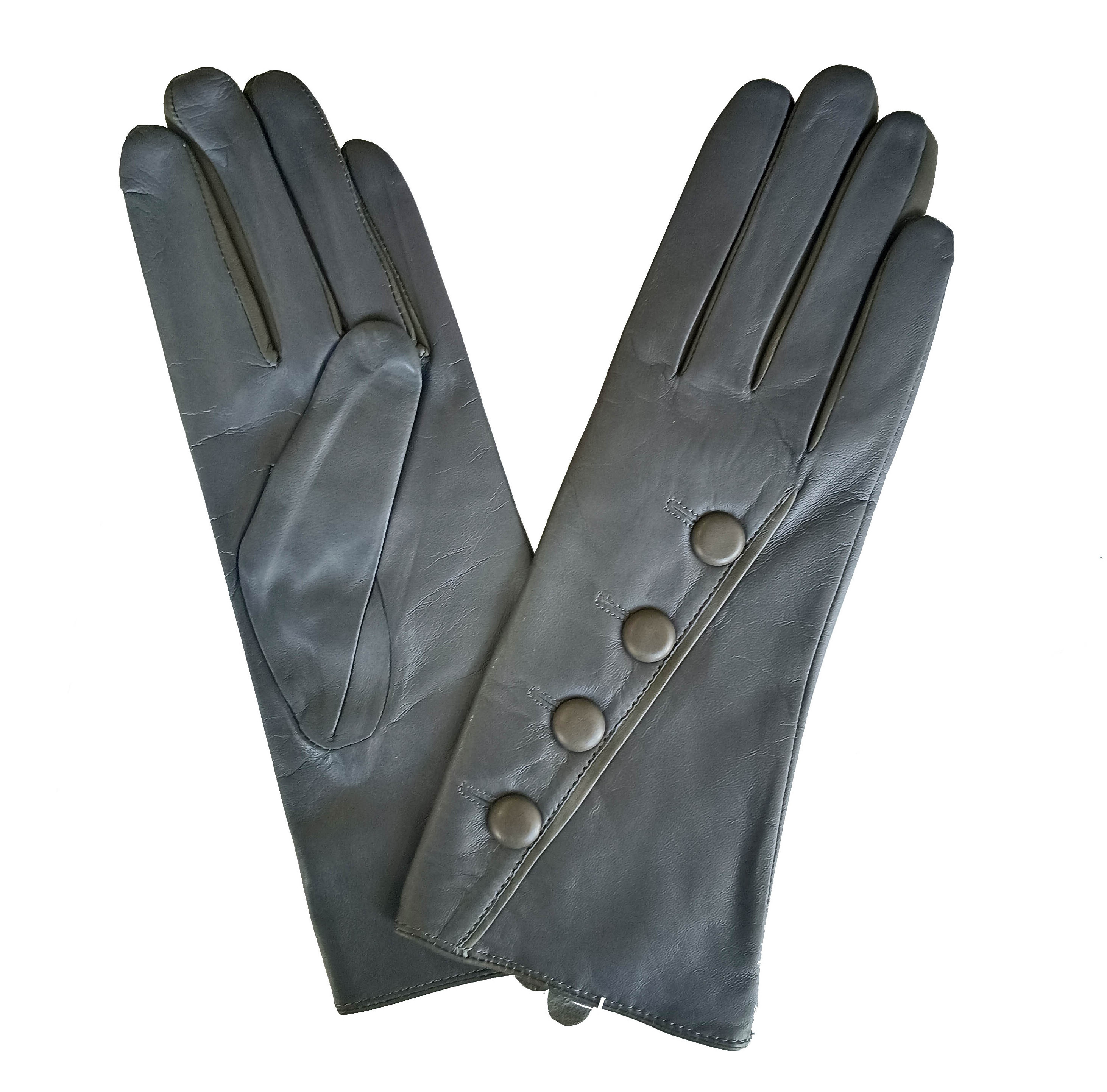 Women's fashion leather glove sheepskin leather new trend for daily life hand protection glove