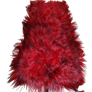 Long hair goat fur rugs,animal fur rugs,animal shaped rugs